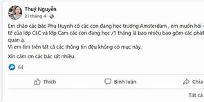 Học Phí Song Bằng Amsterdam