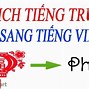 Nói Tiếng Trung Sang Tiếng Việt