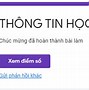 Tin Học 10 Bài 1 Trắc Nghiệm